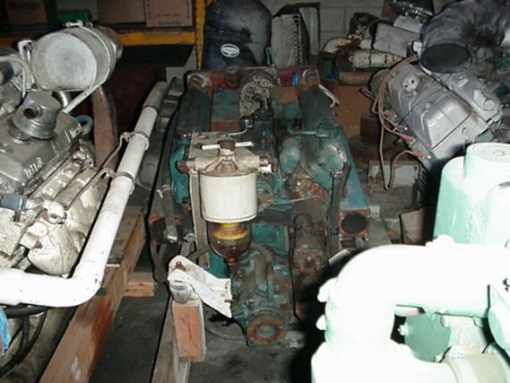 V470 USED MARINE ENGINE