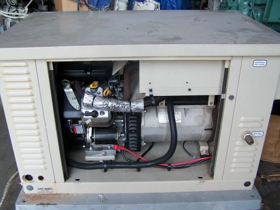 12 KW USED Propane or Natural Gas GEN SET