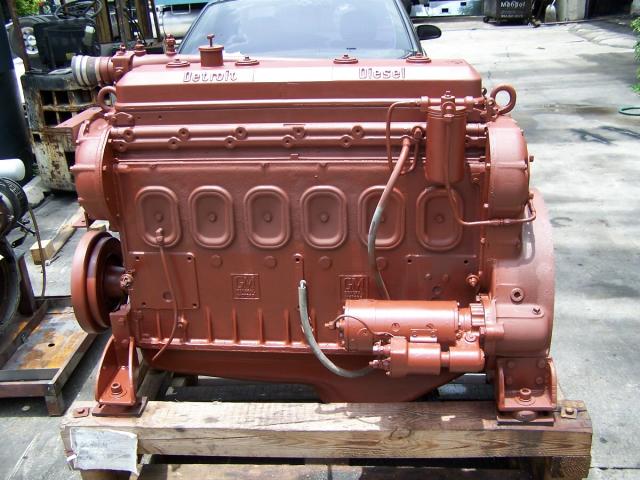 6-71N USED Marine Basic engine 