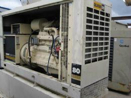 80 KW John Deere Used Ind. generator set