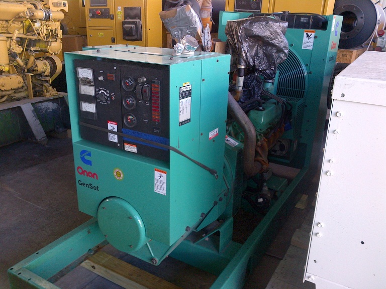 100ENBA  Nat Gas Industrial Generator set.