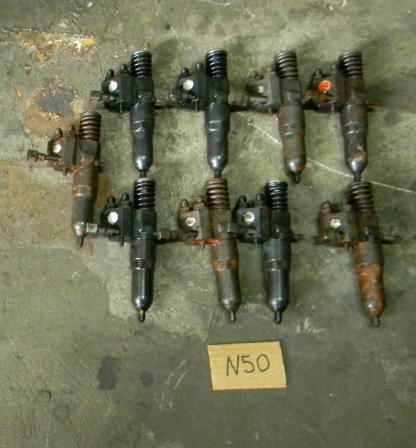 Used and core Injectors.