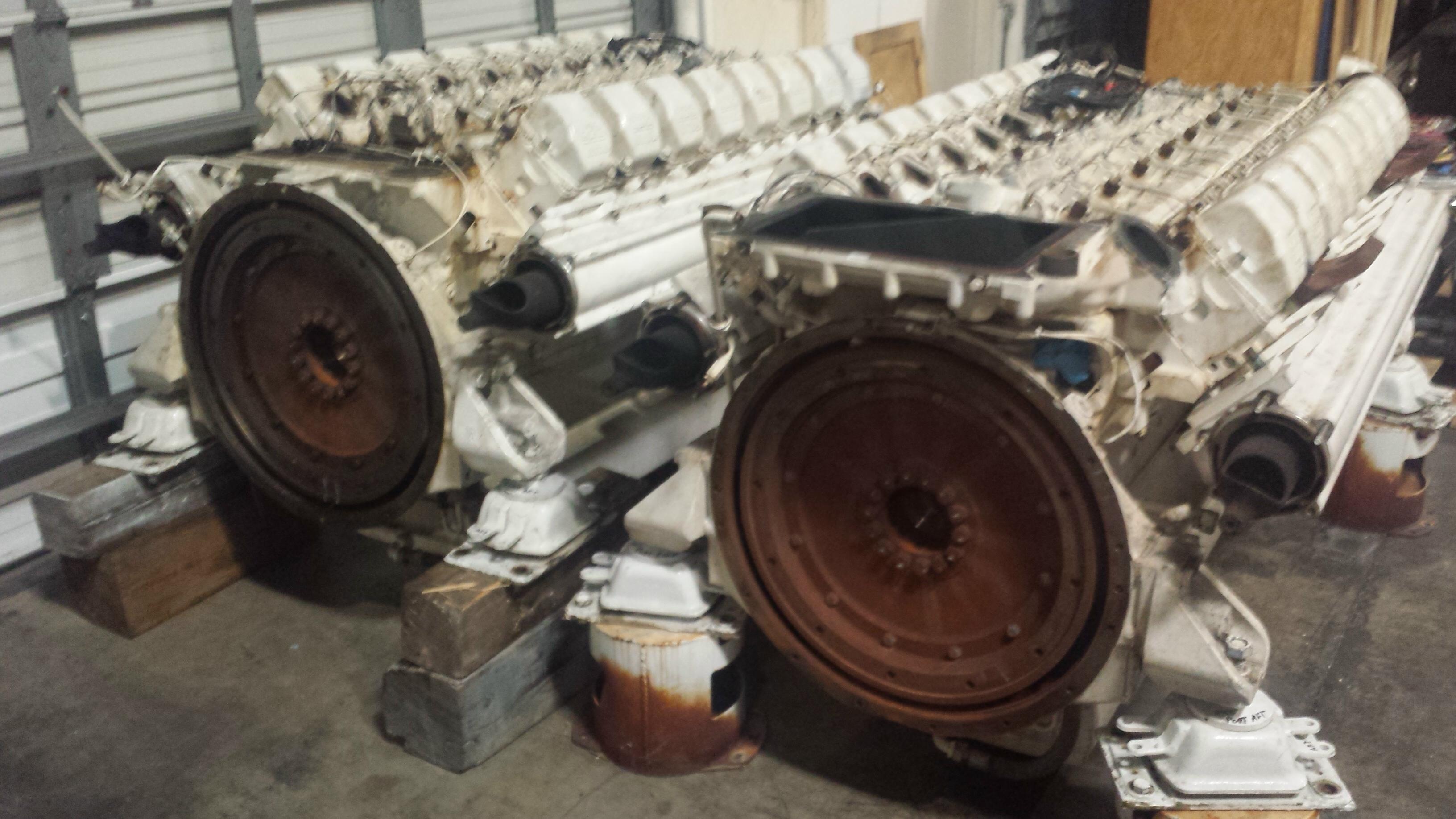 16v-2000M USED MARINE ENGINES