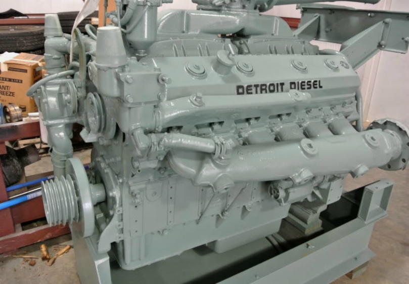 Запчасти для судов Detroit Diesel