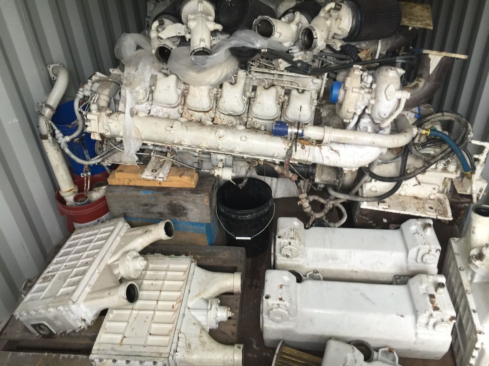  D2842LZE V12 CYL MAN MARINE ENGINES