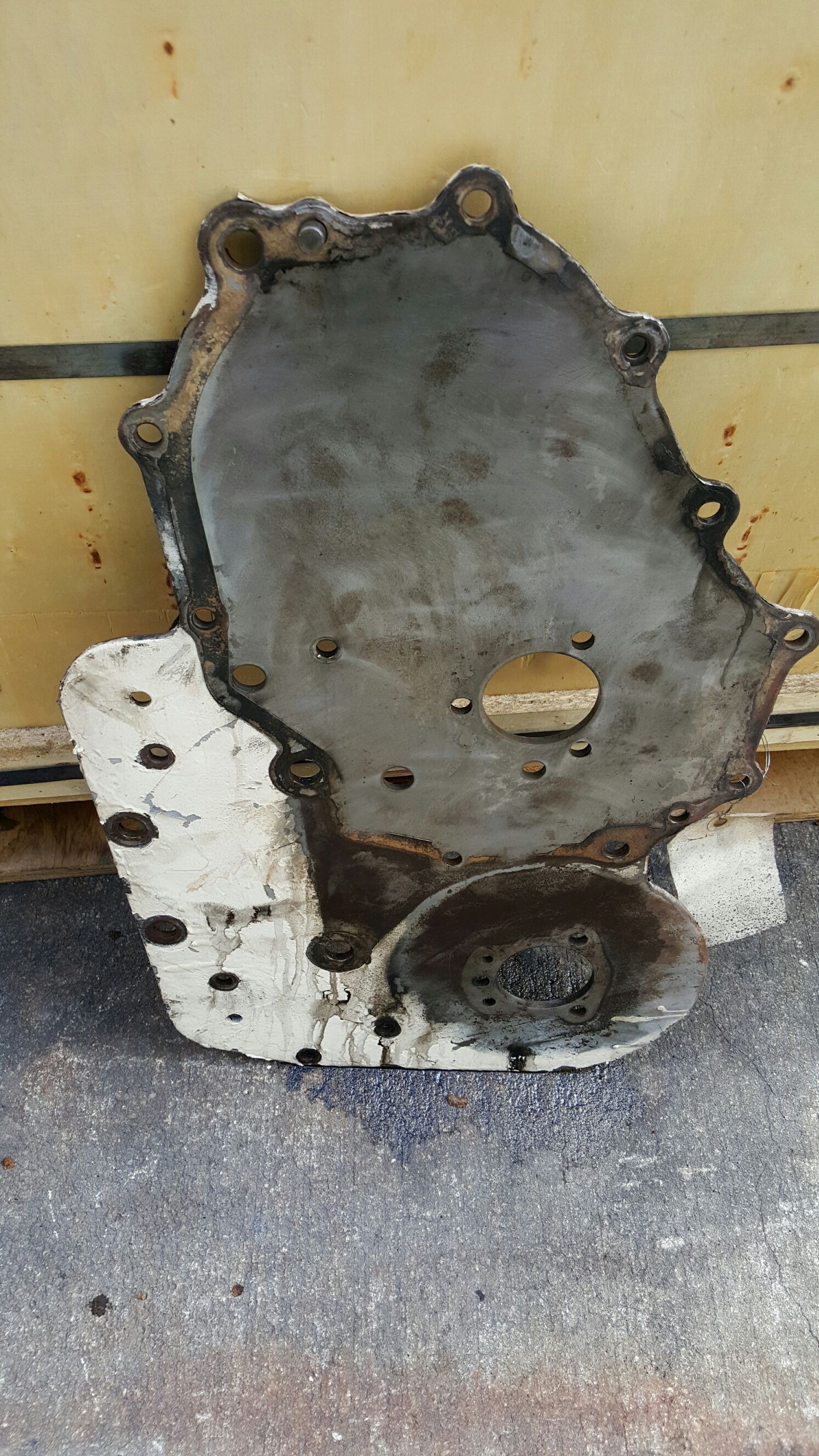 8v-92TI blower drive plate 