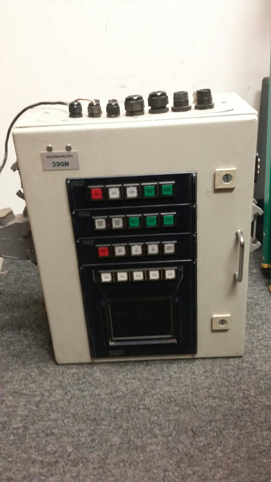 MTU 12V-2000 MDEC LOP (local operating panel) 