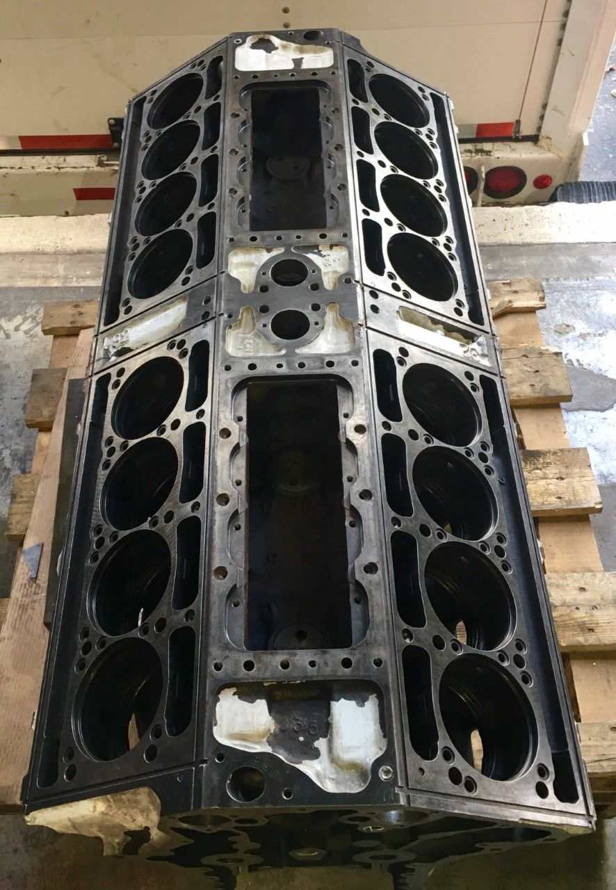 16v-92 Mechanical block and crank