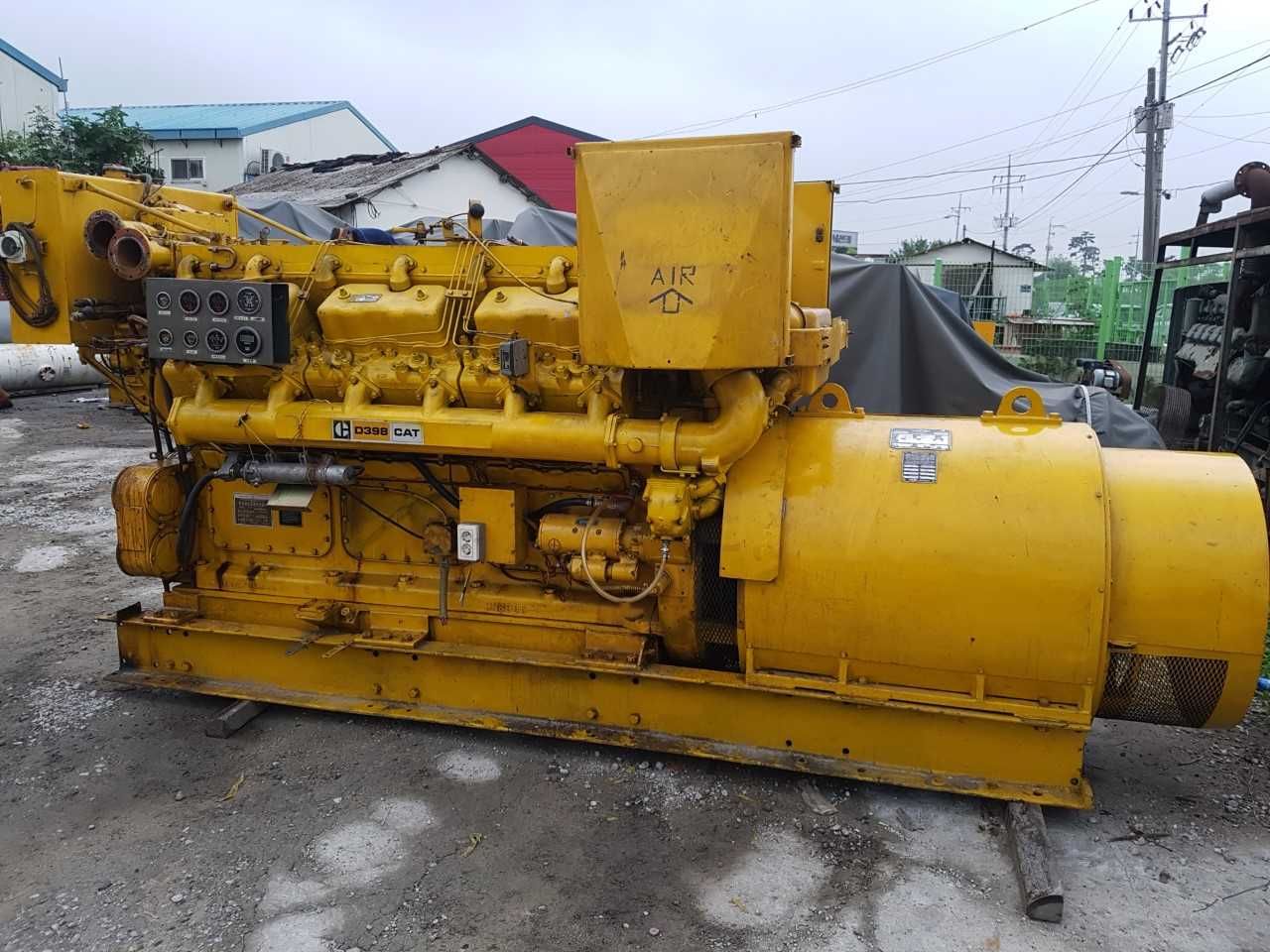 CATERPILLAR-Cat D398 Used Induustrial generator sets