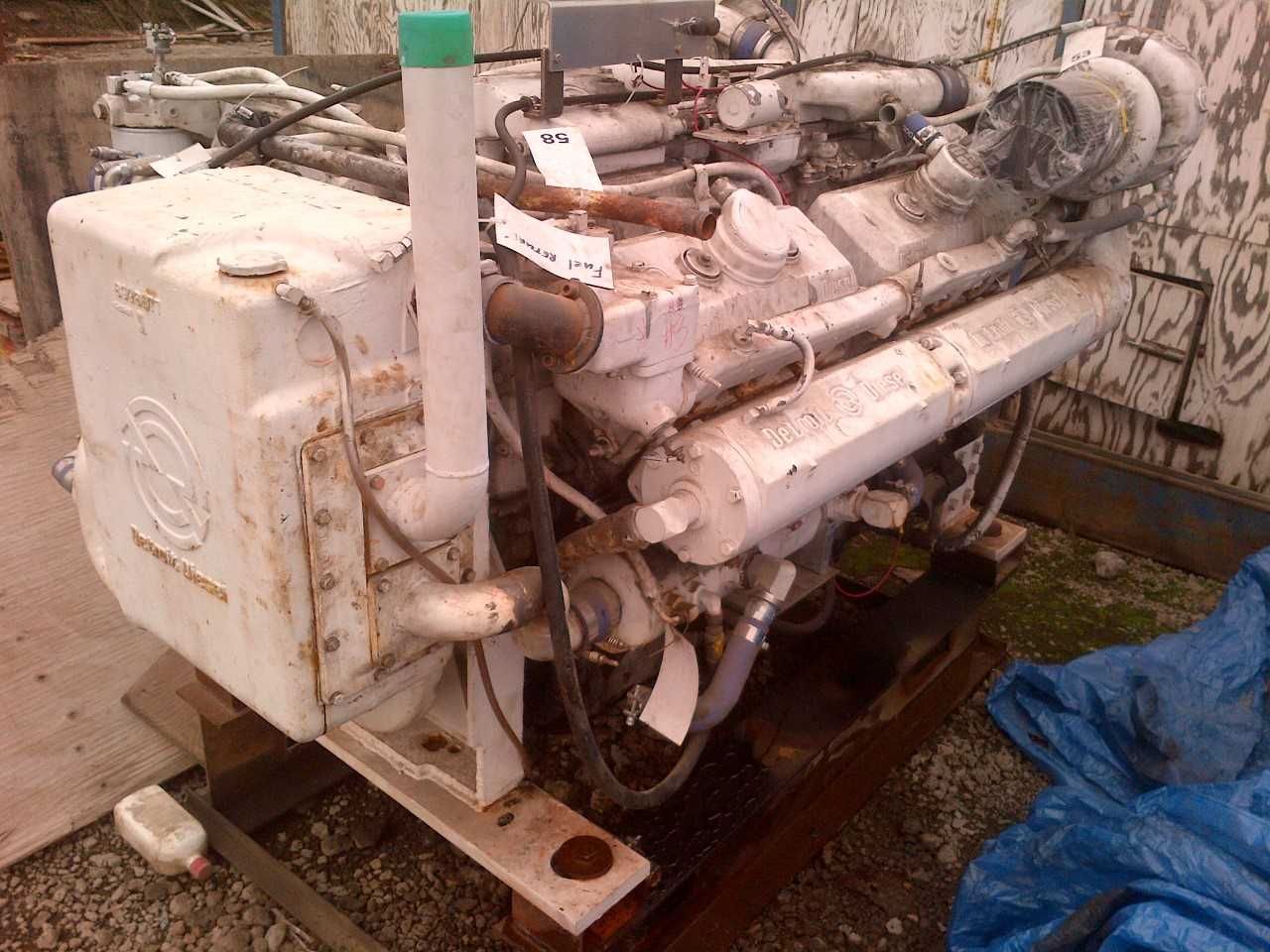 12v92TA  Detriot Diesel marine engines 