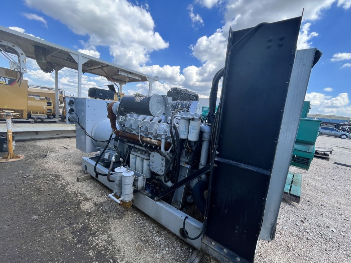 12v-2000 Used Diesel Industrial generator set 