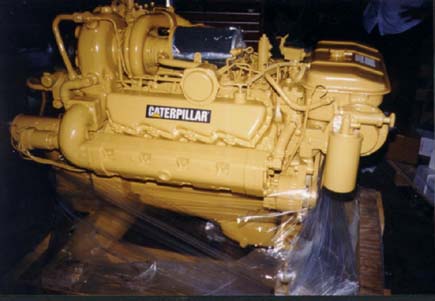 CATERPILLAR 3208T RBLT MARINE ENGINE