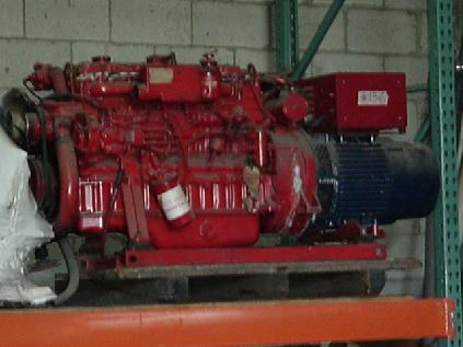 WESTERBEKE WTF32-614 USED MARINE GEN