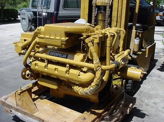 CATERPILLAR 3208TA RBLT MARINE ENGINE