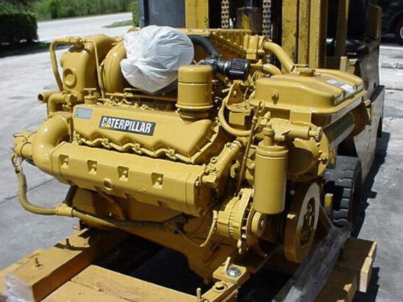 CATERPILLAR 3208TA RBLT MARINE ENGINE