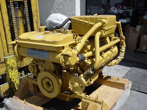 CATERPILLAR 3208TA RBLT MARINE ENGINE