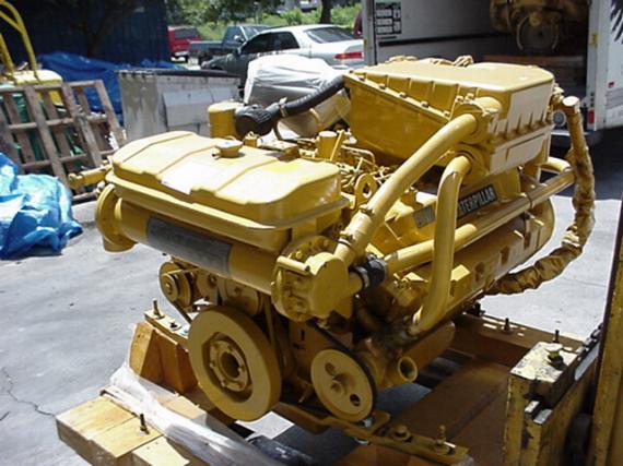 CATERPILLAR 3208TA RBLT MARINE ENGINE