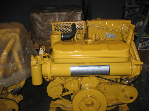 CATERPILLAR 3208TA RBLT MARINE ENGINE