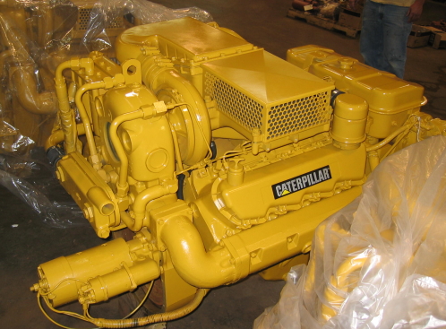 CATERPILLAR 3208TA RBLT MARINE ENGINE