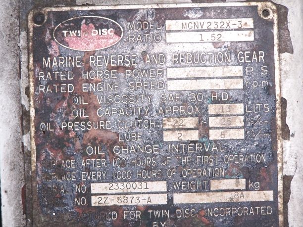 TWINDISC TWINDISC MGNV-232X-3 GEARS