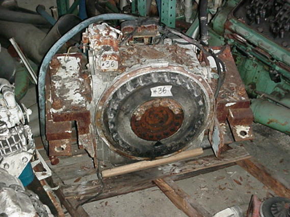 ZF BW165P2 USED MARINE GEAR