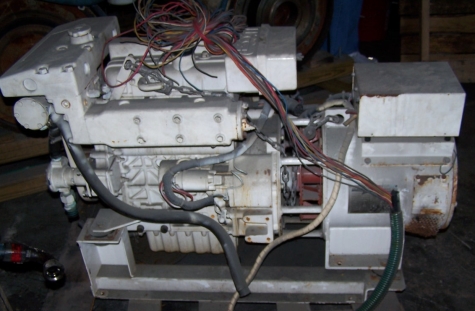 NORTHERN LIGHTS 12 KW DIESEL MARINE GEN SET 