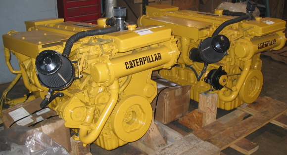CATERPILLAR 3126TA RBLT MARINE ENGINE