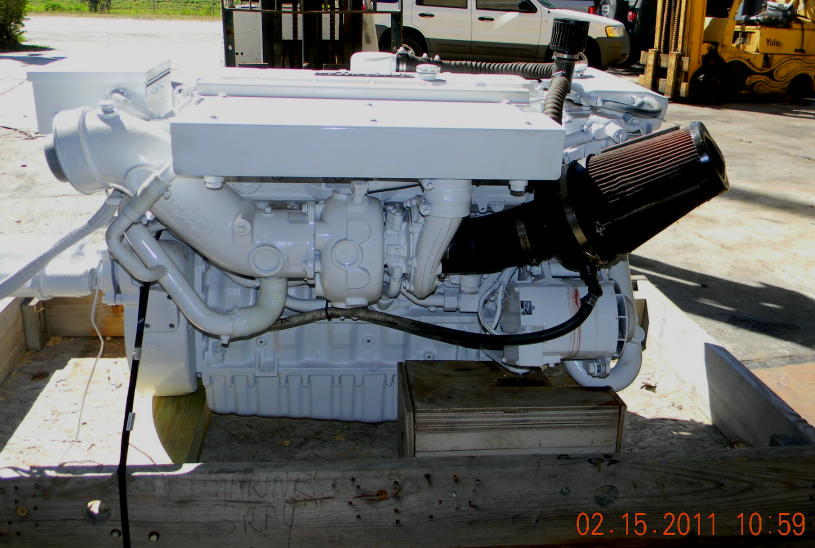CATERPILLAR 3126TA RBLT MARINE ENGINE