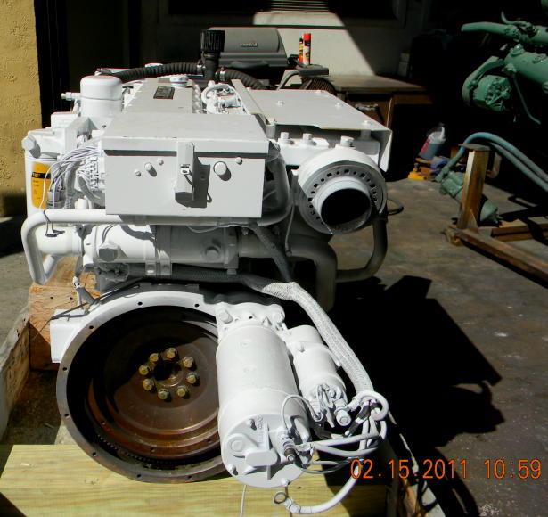 CATERPILLAR 3126TA RBLT MARINE ENGINE