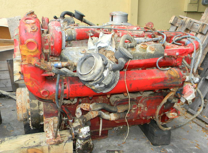DETROIT DIESEL 12v-71TA Used Marine Yacht T/O 