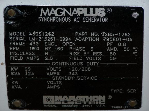 JOHN DEERE 6068 99 kw John Deere 