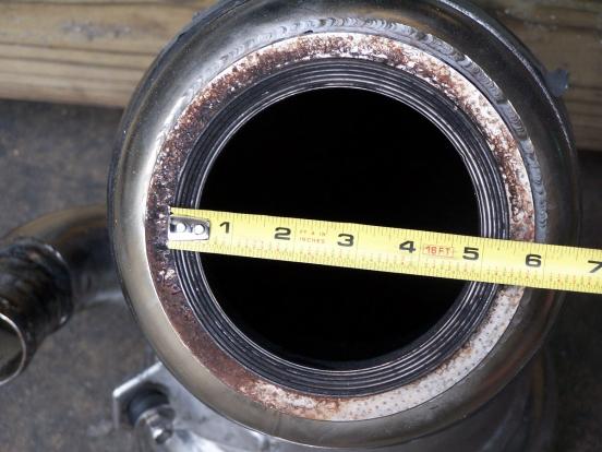 Marine Exhaust FL 16v-92DDEC water cooled exhaust