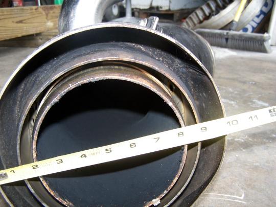 Marine Exhaust FL 16v-92DDEC water cooled exhaust