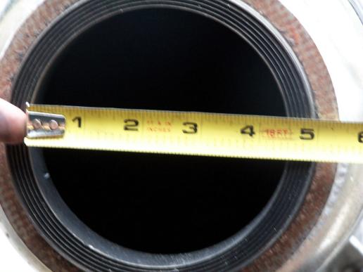 Marine Exhaust FL 16v-92DDEC water cooled exhaust