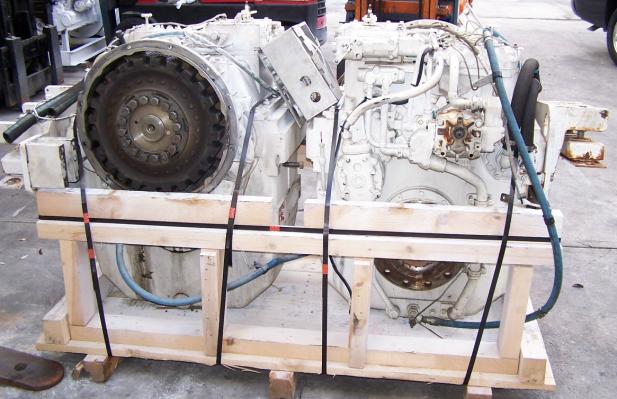 ZF BW256P USED MARINE TRANSMISSION