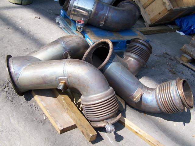 Marine Exhaust FL 12V-149 DDEC water cooled exhaust