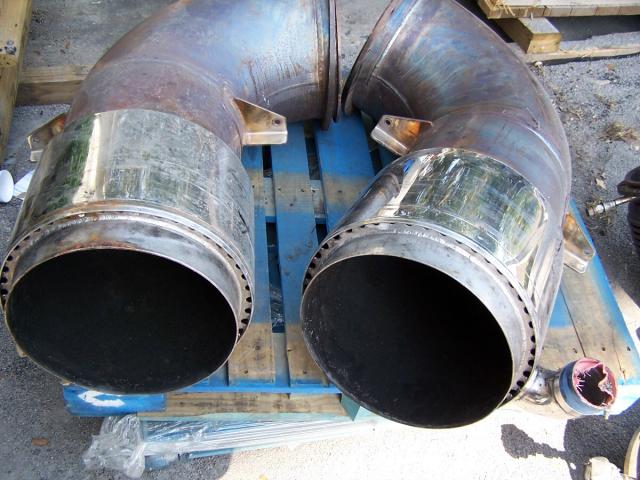 Marine Exhaust FL 12V-149 DDEC water cooled exhaust