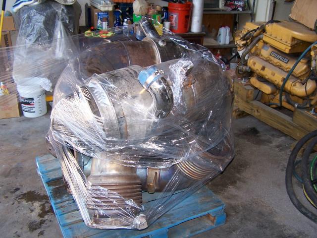 Marine Exhaust FL 12V-149 DDEC water cooled exhaust