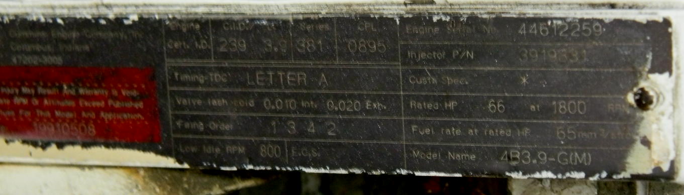 KOHLER 32 KW Kohler Marine Generator Set