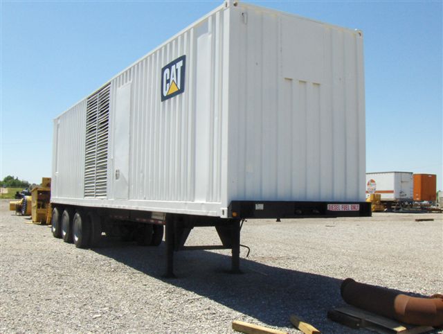 CATERPILLAR 3512 Industrial Generator Set in Container