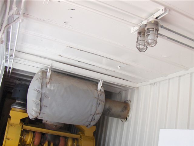 CATERPILLAR 3512 Industrial Generator Set in Container