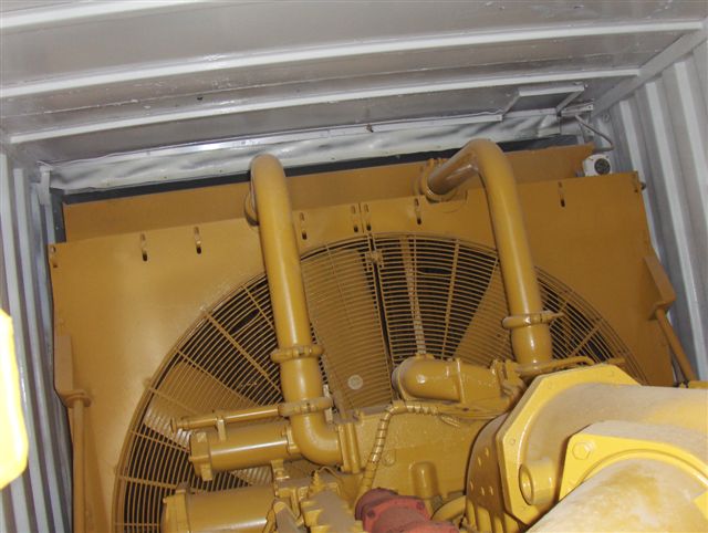 CATERPILLAR 3512 Industrial Generator Set in Container