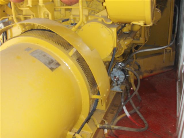 CATERPILLAR 3512 Industrial Generator Set in Container