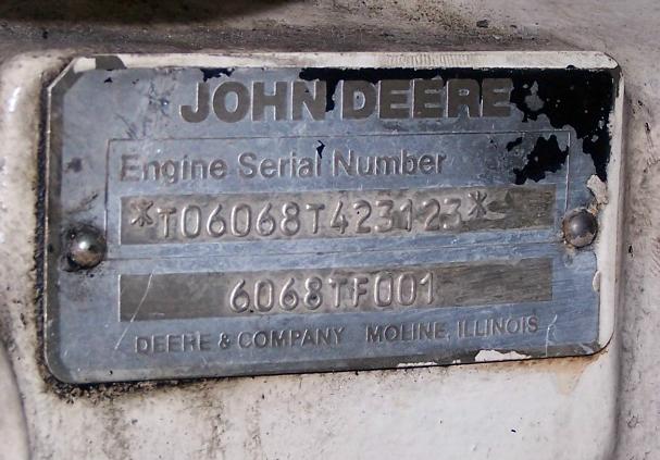 NORTHERN LIGHTS 6068 John Deere diesel Marine Generators Set 