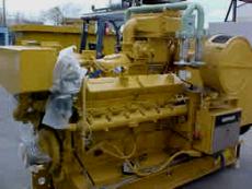 Caterpillar CAT G3412EIS used Marine Gen set