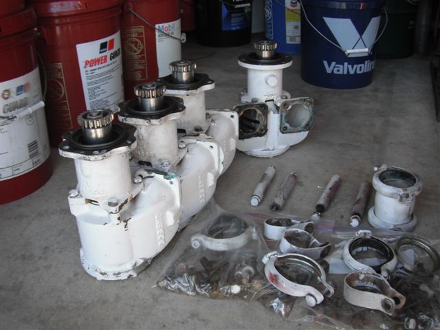Detroit Diesel 16v92 12v92 & 12v71 USED JABSCO RAW WATER PUMPS