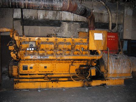 CATERPILLAR CAT D399 Used Industrial Generator set