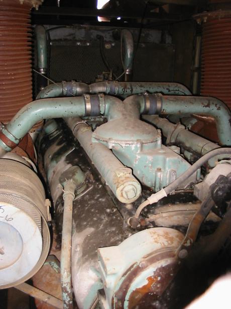 DETROIT DIESEL 16v149 USED INDUTRIAL GENERATOR