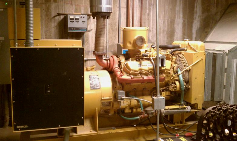 Caterpillar 3208 Used Generator Set