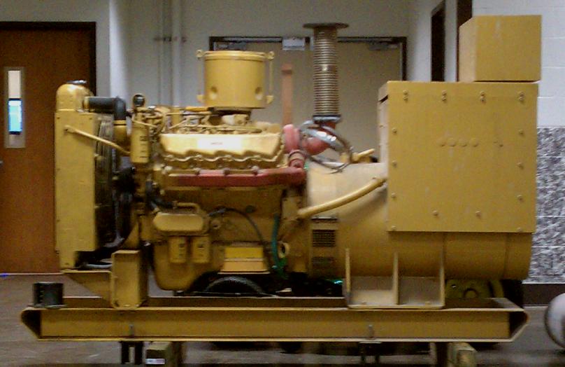 Caterpillar 3208 Used Generator Set